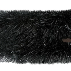 Tout neuf ⭐ Polyvalent Adulte Barts Barts Ladies Acrylic Polyester Fur Headband Hairband Black NOIR ⭐