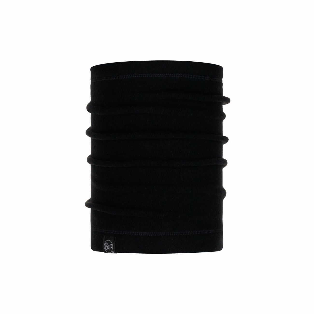 Promo ✔️ Fitness Adulte Buff Tour De Cou Polaire Buff Solid NOIR ⌛ – Image 2