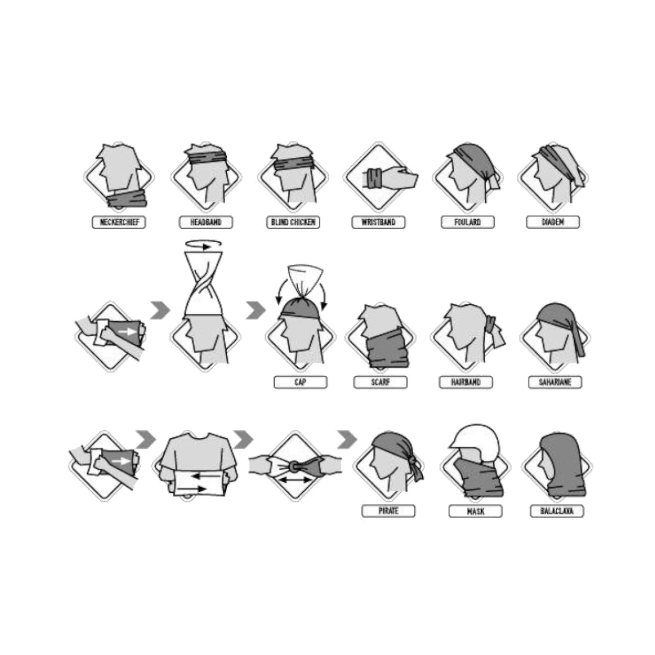 Sortie ✨ Running Adulte Buff Buff Dryflx Tube Scarf 1180961171000 VERT 🔔 – Image 2