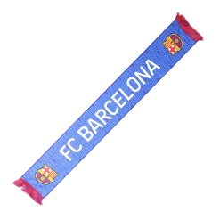 Meilleure vente 😀 Mode- Lifestyle Homme Fc Barcelona Echarpe Bleue Fc Barcelone BLEU 🤩