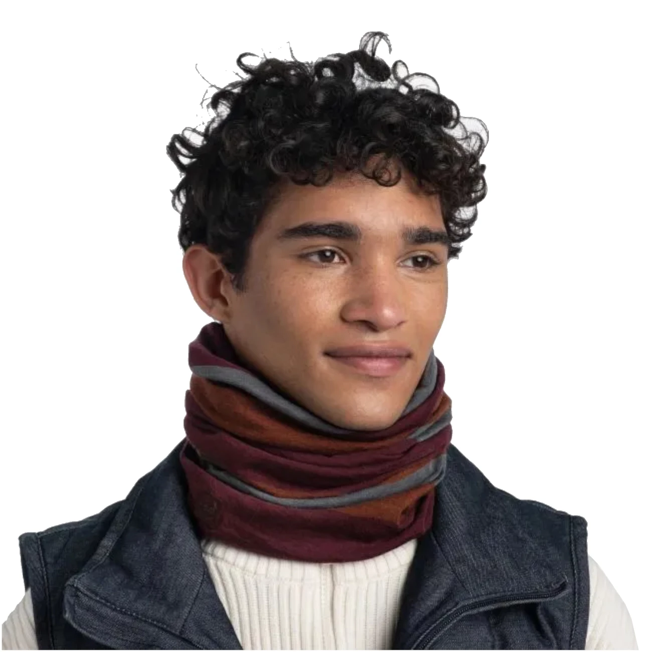 Budget 😉 Outdoor Adulte Buff Buff Merino Move Multifunctional Neckwarmer 1302204161000 ROUGE 😉 – Image 4