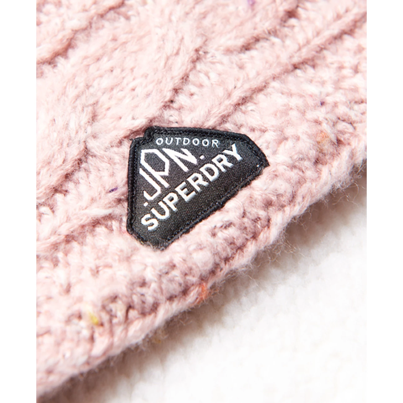 Le moins cher 👏 Mode- Lifestyle Femme Superdry Snood En Maille Torsadée Femme Superdry Gracie ROSE 👍