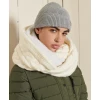 Les meilleures critiques de 👍 Mode- Lifestyle Femme Superdry Snood En Maille Torsadée En Tweed Femme Superdry BLANC 🔔