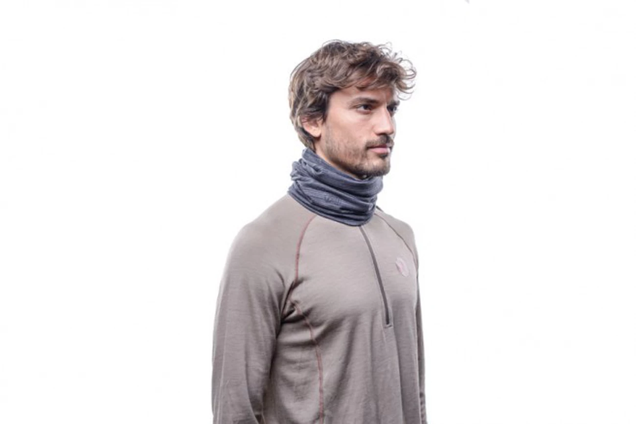 Meilleur prix 😉 Montagne Homme Buff Buff ® Midweight Merino Wool GRIS ❤️