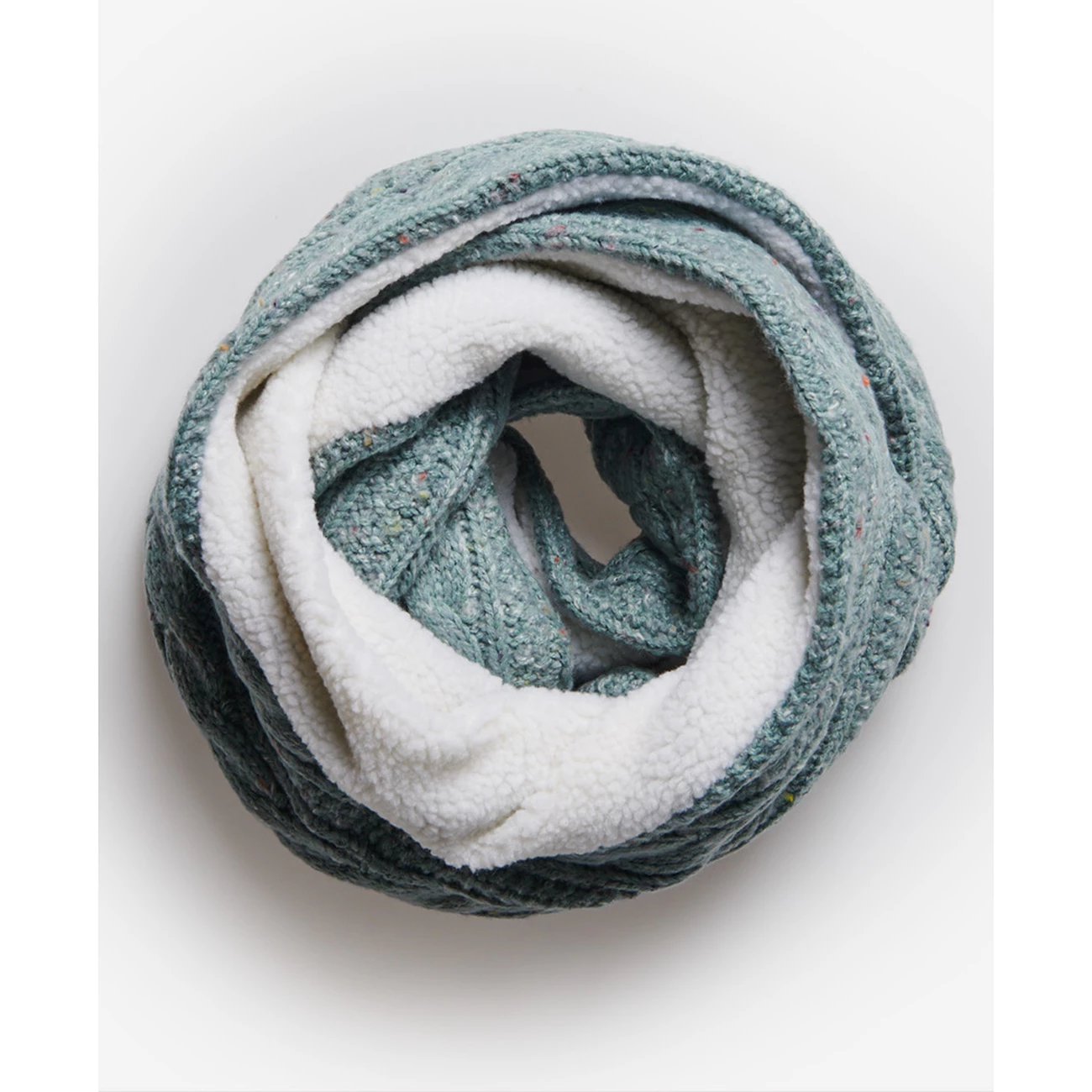 Top 10 🎁 Mode- Lifestyle Femme Superdry Snood En Maille Torsadée Femme Superdry Gracie VERT ⌛ – Image 2