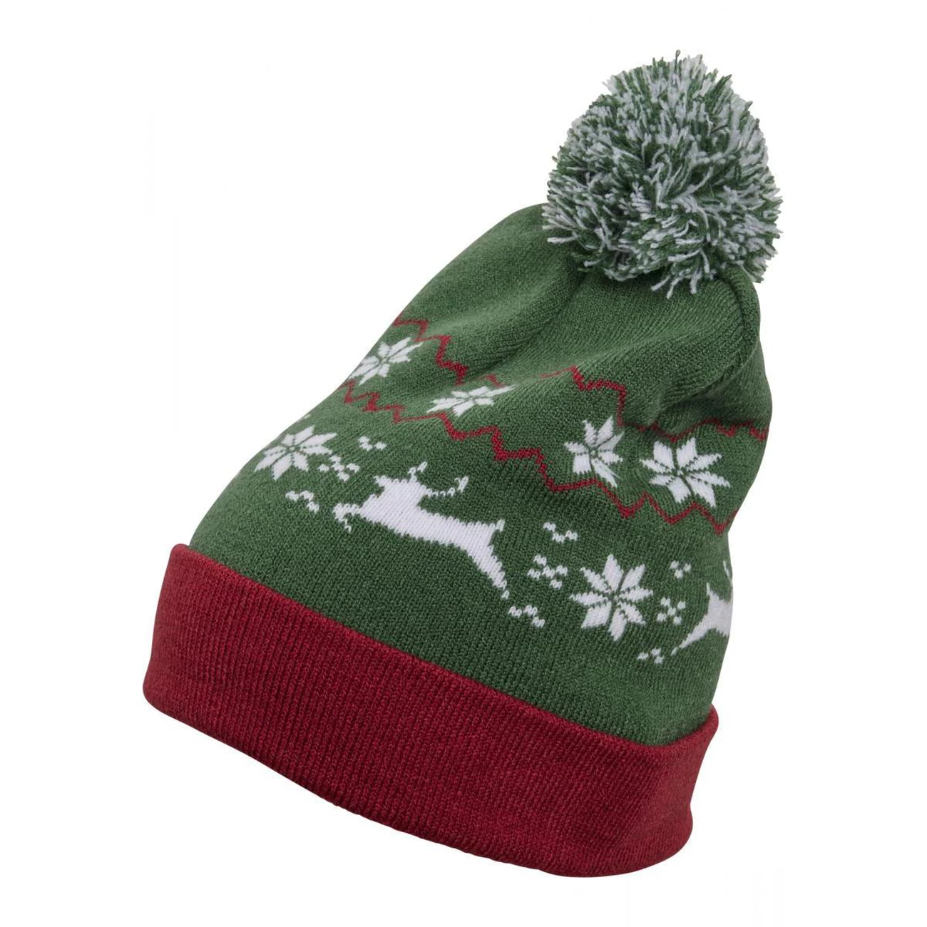 Sortie 🔥 Mode- Lifestyle Adulte Urban Classics Echarpe Urban Classic Chritmas Set VERT 👏 – Image 3