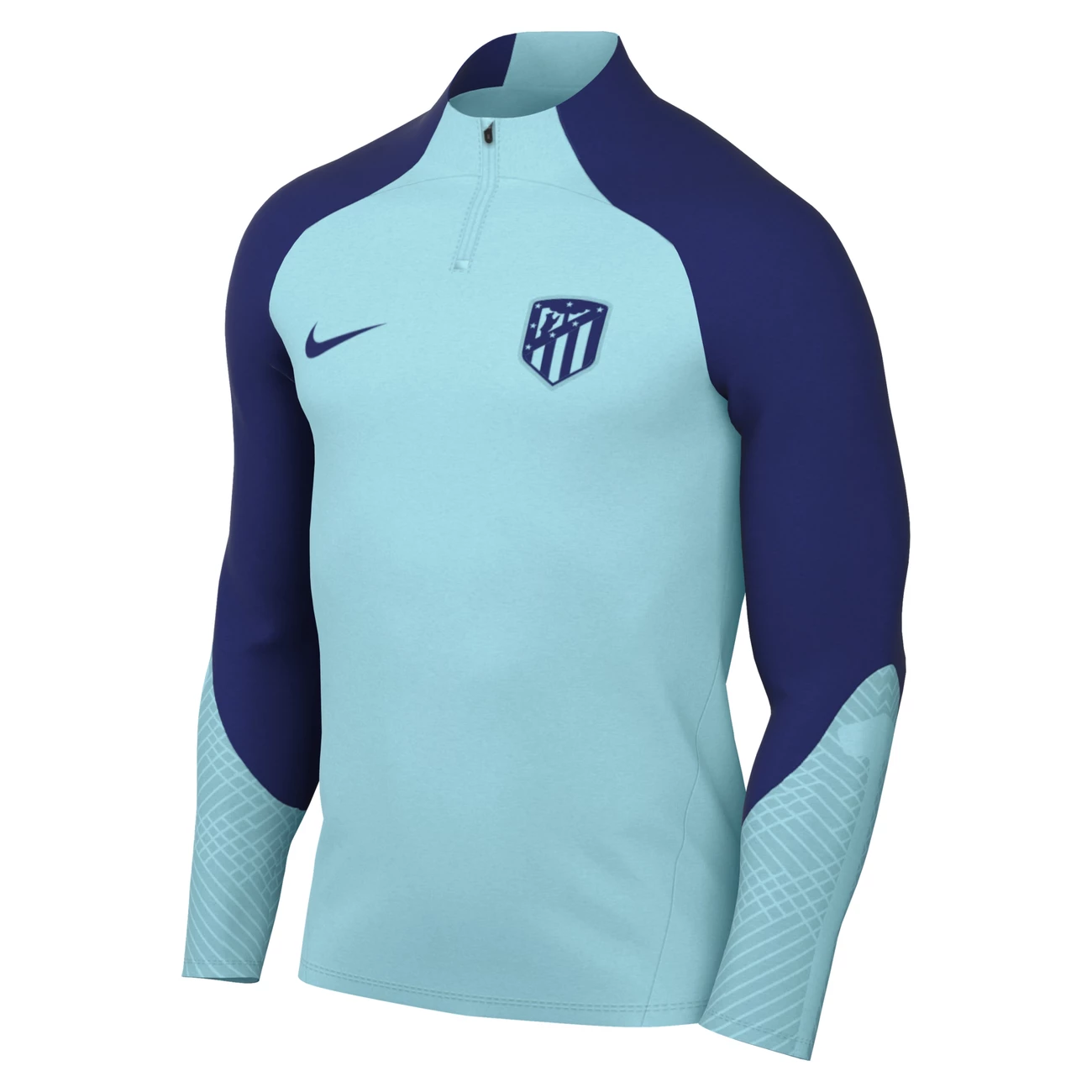 Remise 🔥 Football Homme Nike Sweatshirt Atlético Madrid Strike Ks 2022/23 BLEU 🛒
