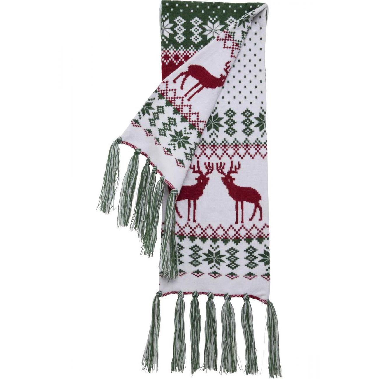 Sortie 🔥 Mode- Lifestyle Adulte Urban Classics Echarpe Urban Classic Chritmas Set VERT 👏 – Image 5