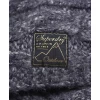 Offres 😀 Mode- Lifestyle Femme Superdry Snood En Maille Torsadée En Tweed Femme Superdry BLEU 🌟