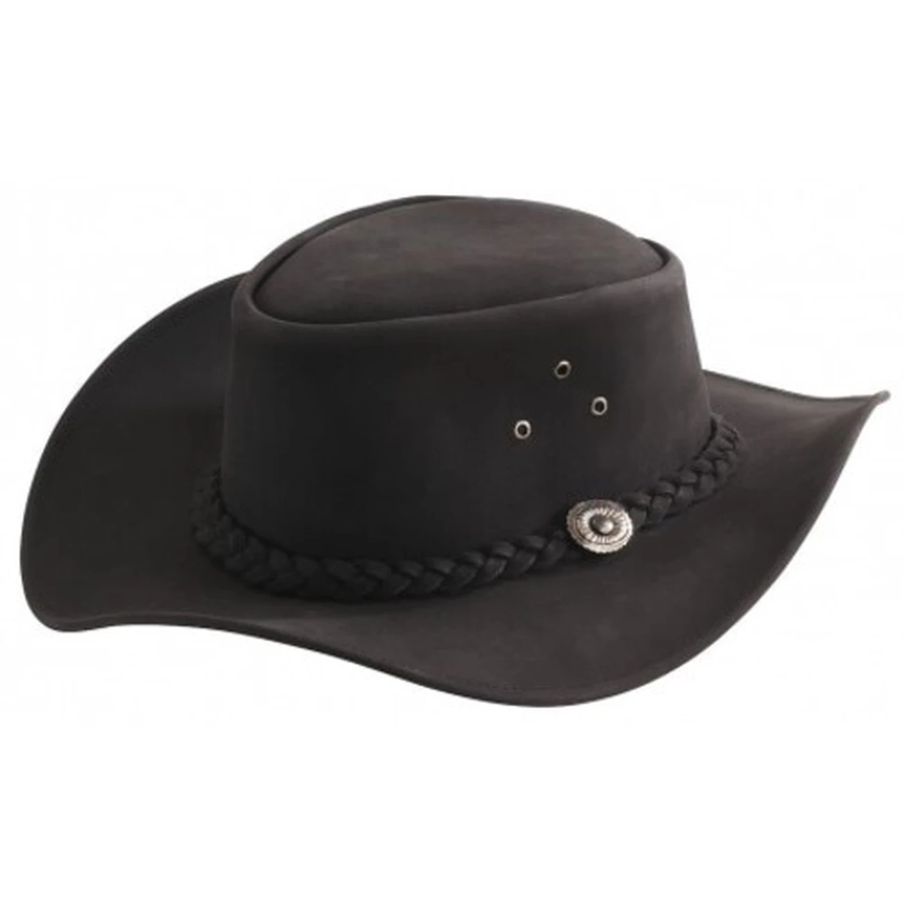 Vente flash 🧨 Equitation Adulte Randol's Chapeau Randol's Huilé NOIR 😍 – Image 2