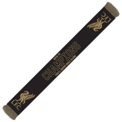 Promo 🧨 Football Adulte 47 Brand 47 Brand Écharpe - Fc Liverpool Champions League 2019 Noir NOIR 🎉