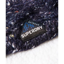Coupon 🎁 Mode- Lifestyle Femme Superdry Snood En Maille Torsadée Femme Superdry Gracie BLEU ✔️