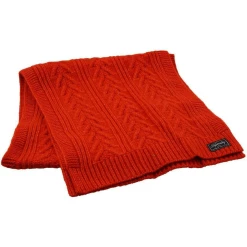 Remise 👏 Mode- Lifestyle Femme Superdry Écharpe En Maille Torsadée Femme Superdry Lux GRIS 🌟