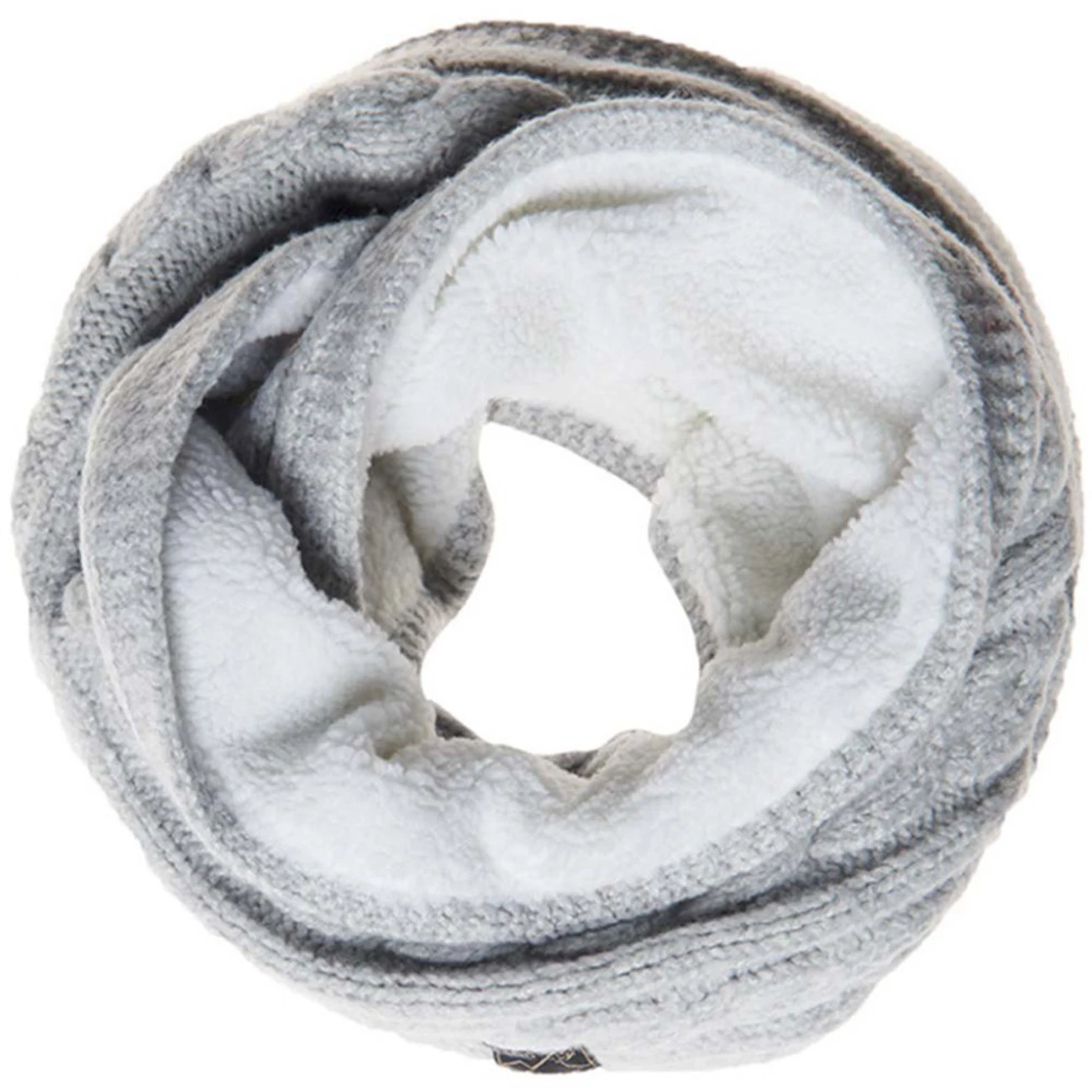Promo ✔️ Mode- Lifestyle Femme Superdry Snood En Maille Torsadée En Tweed Femme Superdry GRIS ✨
