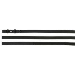 Remise 👍 Equitation Adulte Eric Thomas Sangle Pour Cheval Rênes Hunter Eric Thomas Hybrid NOIR 💯